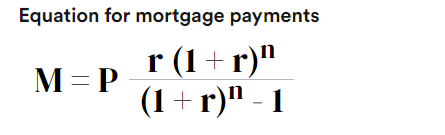 Mortgage equation